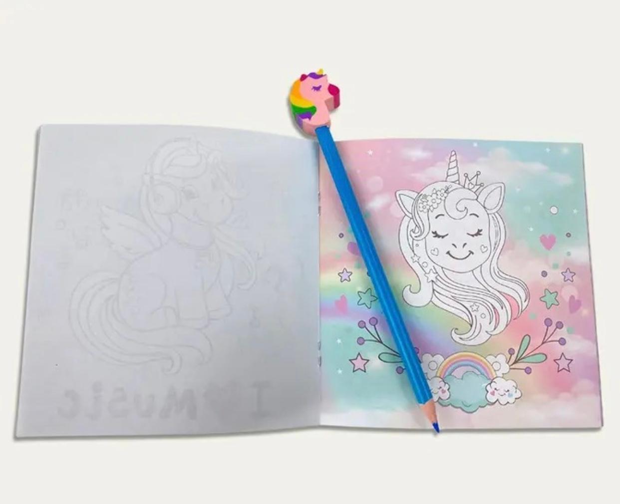LIVRO COLORIR UNICORNIOS 46P�S